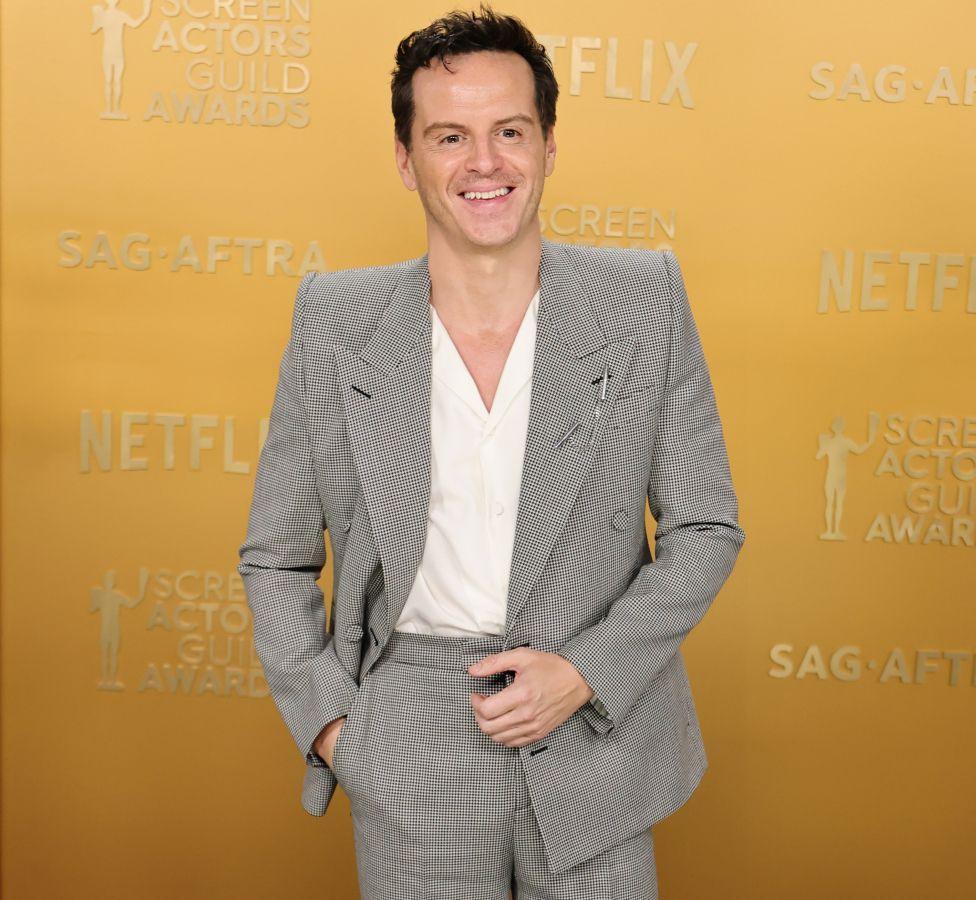 Andrew Scott attends the 31st Annual Screen Actors Guild Awards at Shrine Auditorium and Expo Hall on February 23, 2025 in Los Angeles, California