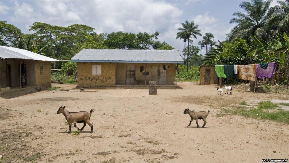 The village of Bombohun