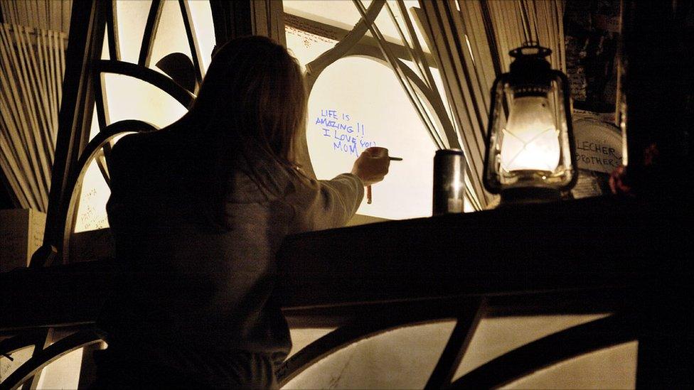 "Life is amazing!! I love you Mom"