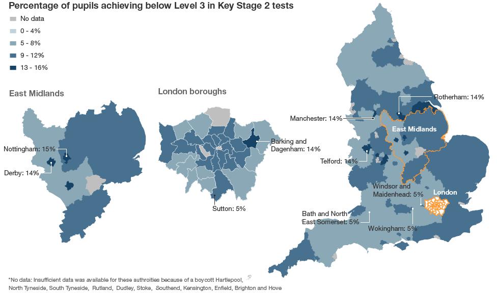 Map of reading skills