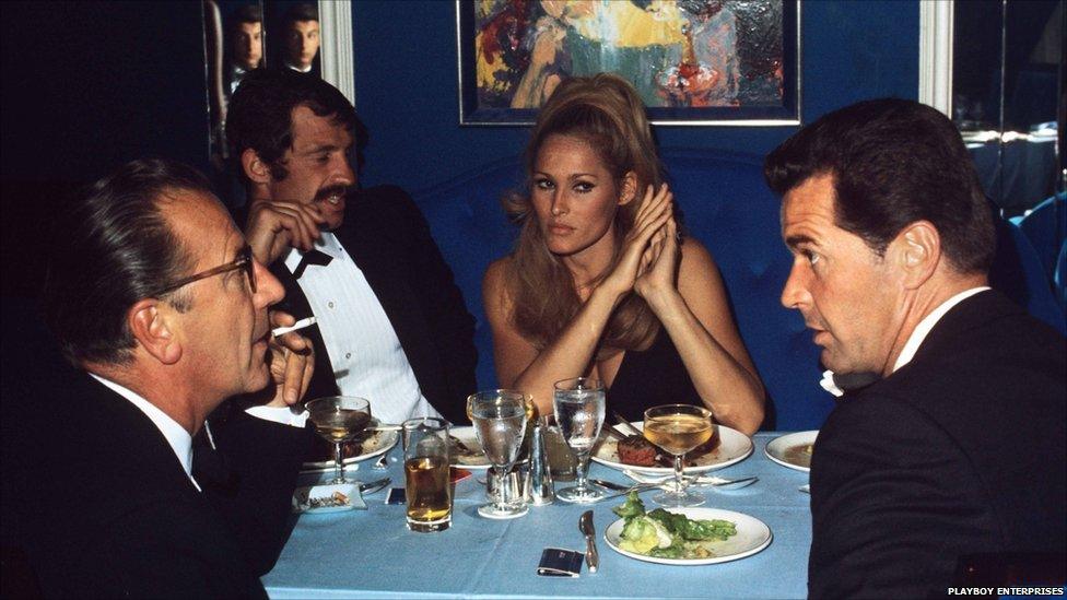 Celebrities at the Playboy Club