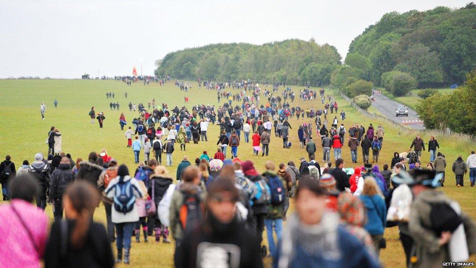 Stonehenge summer solstice 2011