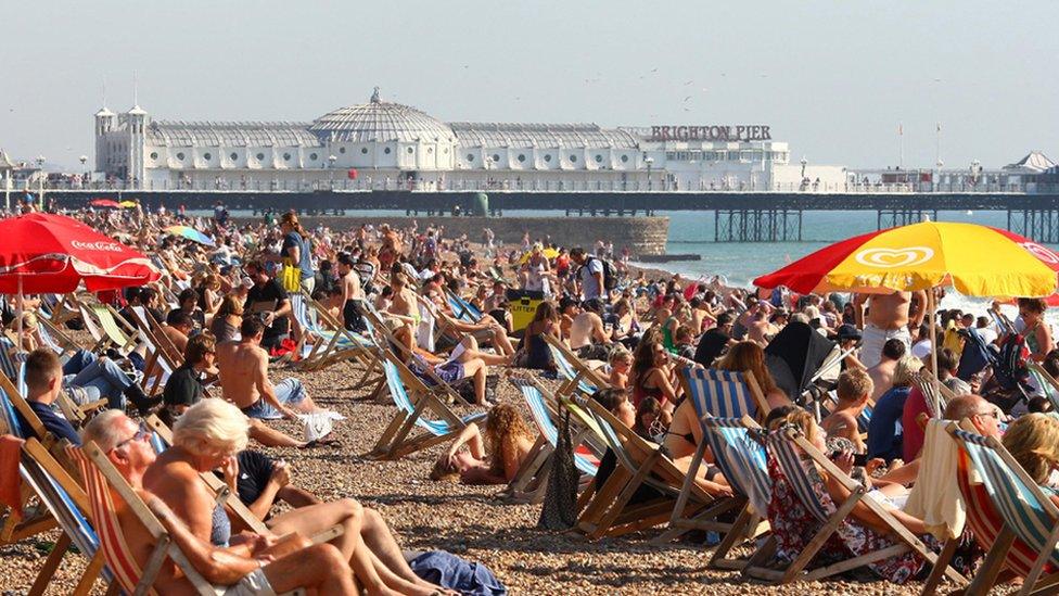 Brighton beach