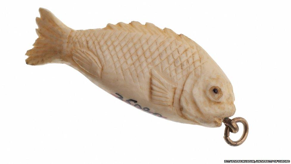 Small carved fish