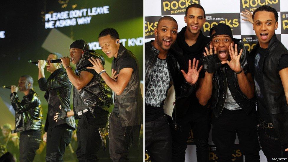 JLS at Children In Need Rocks
