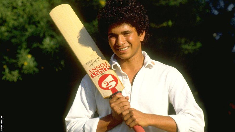 Sachin Tendulkar at 16