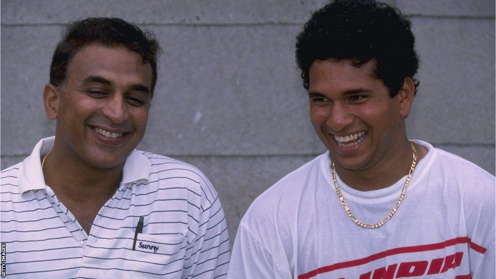 Sunil Gavaskar and Sachin Tendulkar