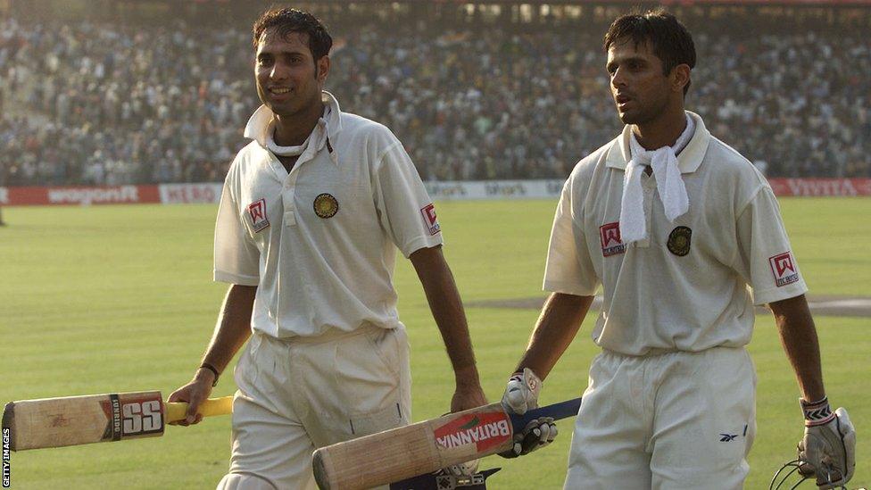 VVS Laxman and Rahul Dravid