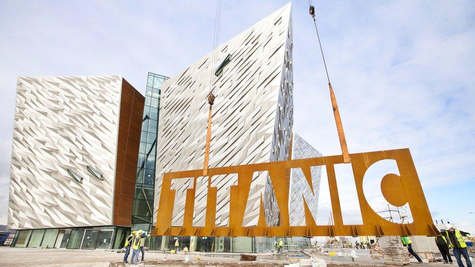 Titanic Belfast from the outside