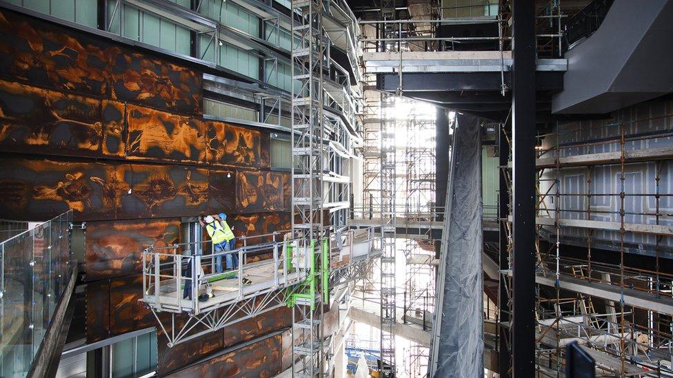 Titanic Belfast interior