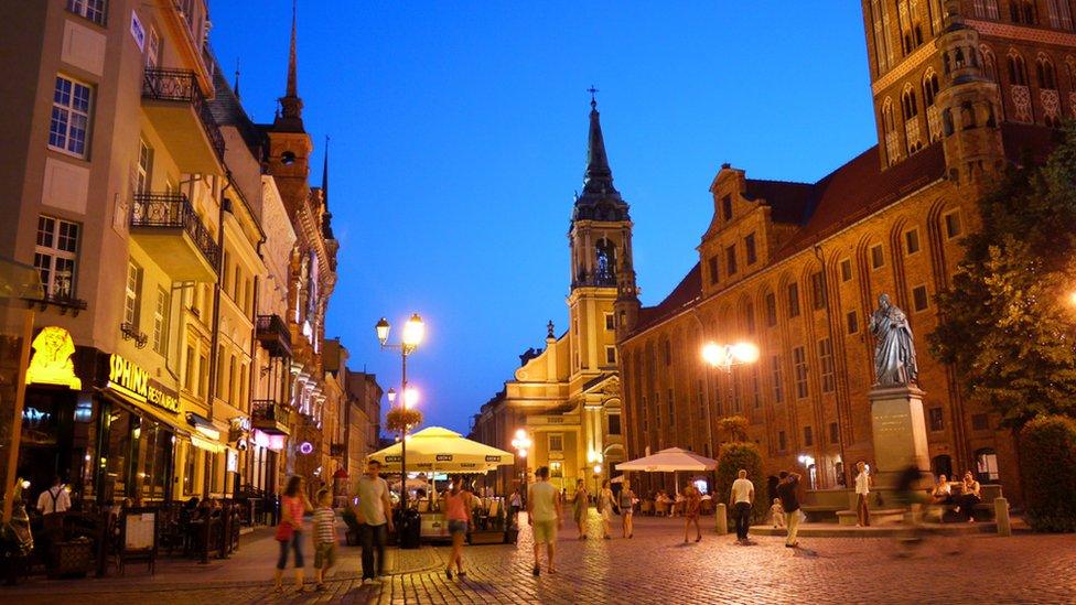 Torun town