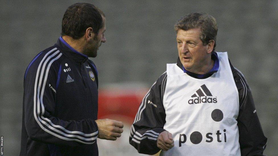 Roy Hodgson in charge of Finland