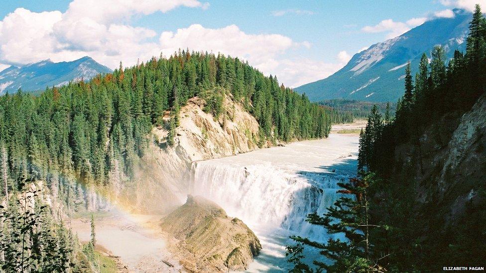 Waterfall in Canada