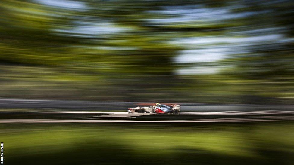 Lewis Hamilton in Montreal