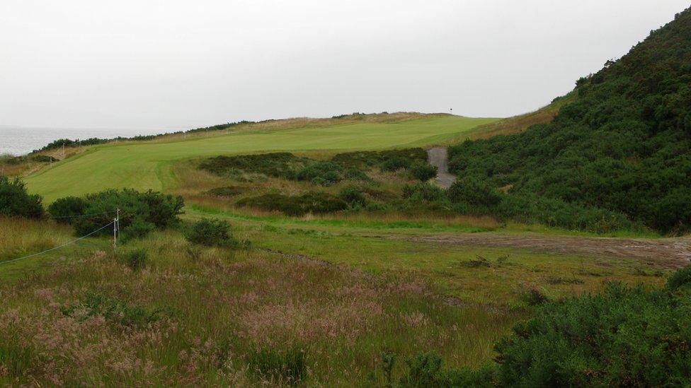 The 12th tee at Castle Stuart Golf Links