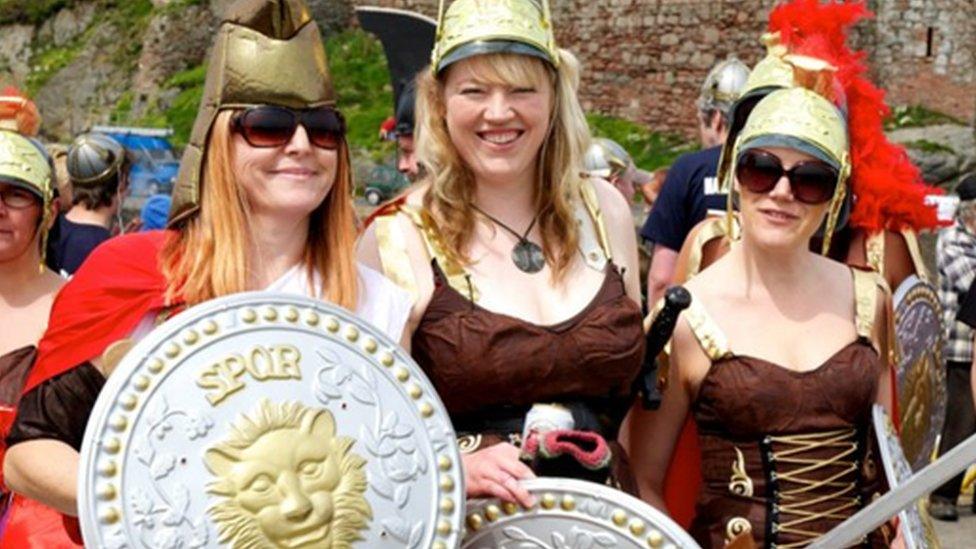 Viking longboat races by Dave Bell
