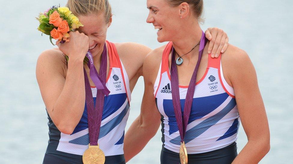 Helen Glover and Heather Stanning