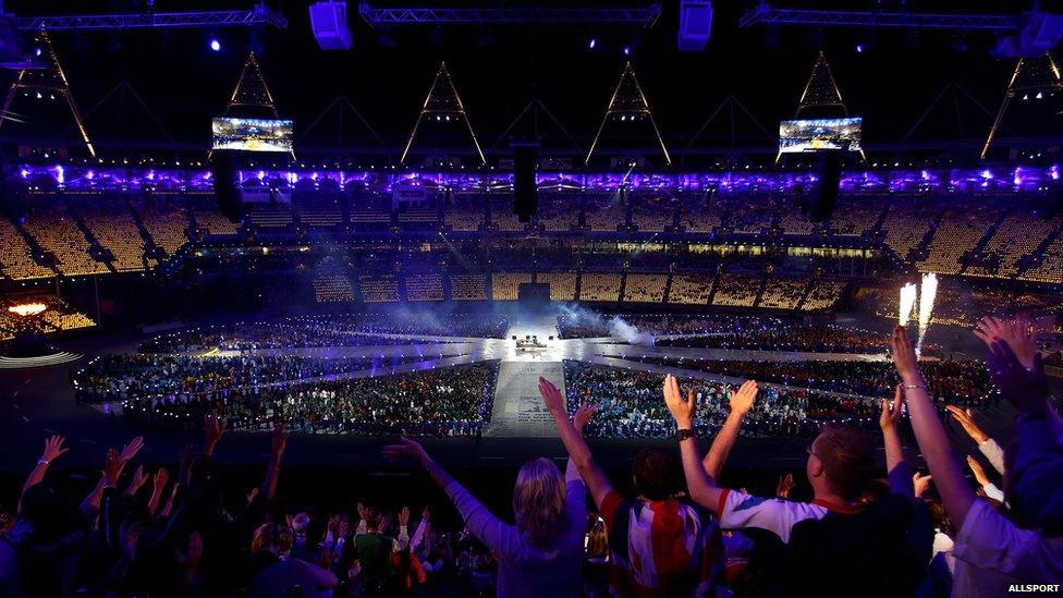London 2012 Olympics closing ceremony