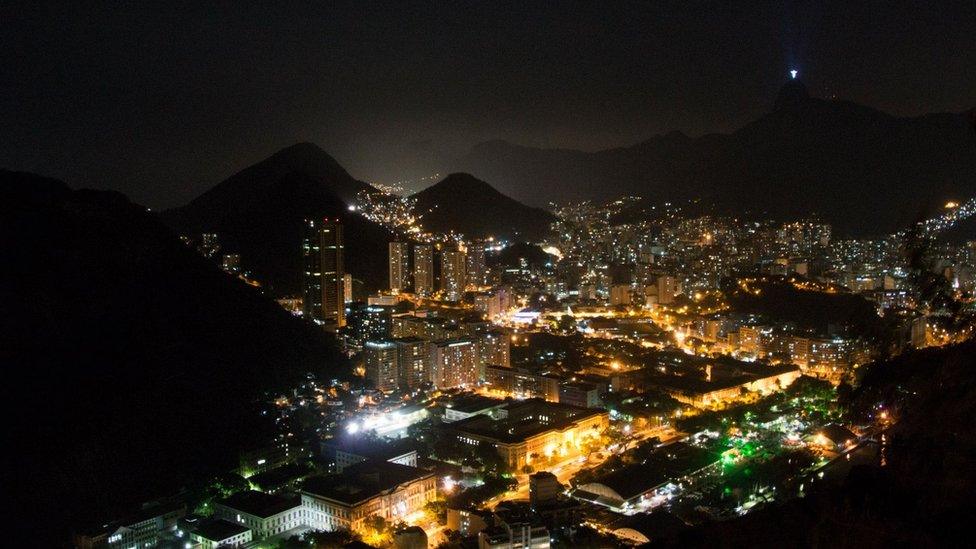 Rio de Janeiro skyline