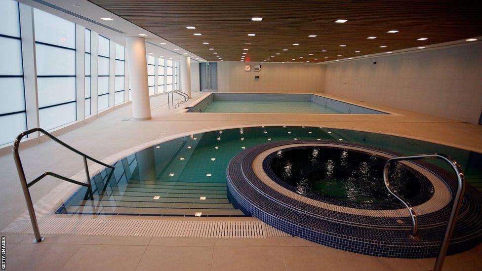 Indoor swimming pools at St George's Park