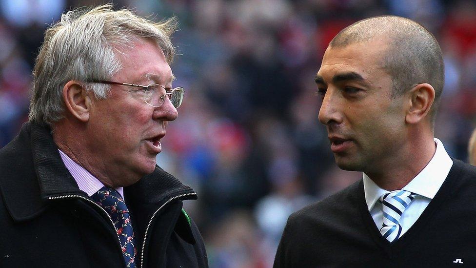 Sir Alex Ferguson and Roberto Di Matteo