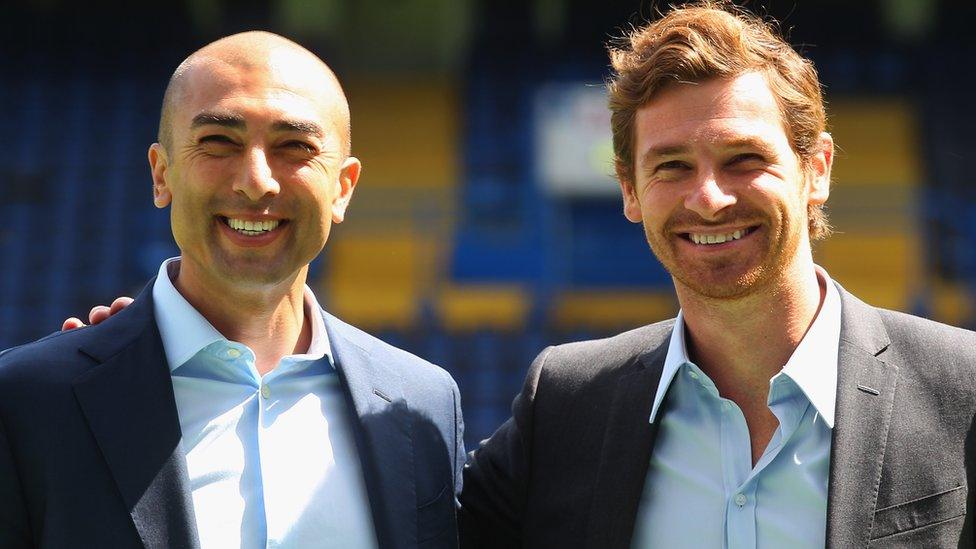 Roberto Di Matteo and Andre Villas-Boas