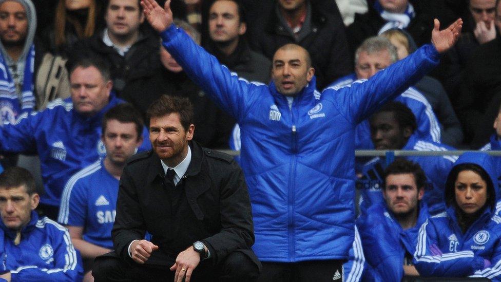 Roberto Di Matteo and Andre Villas-Boas