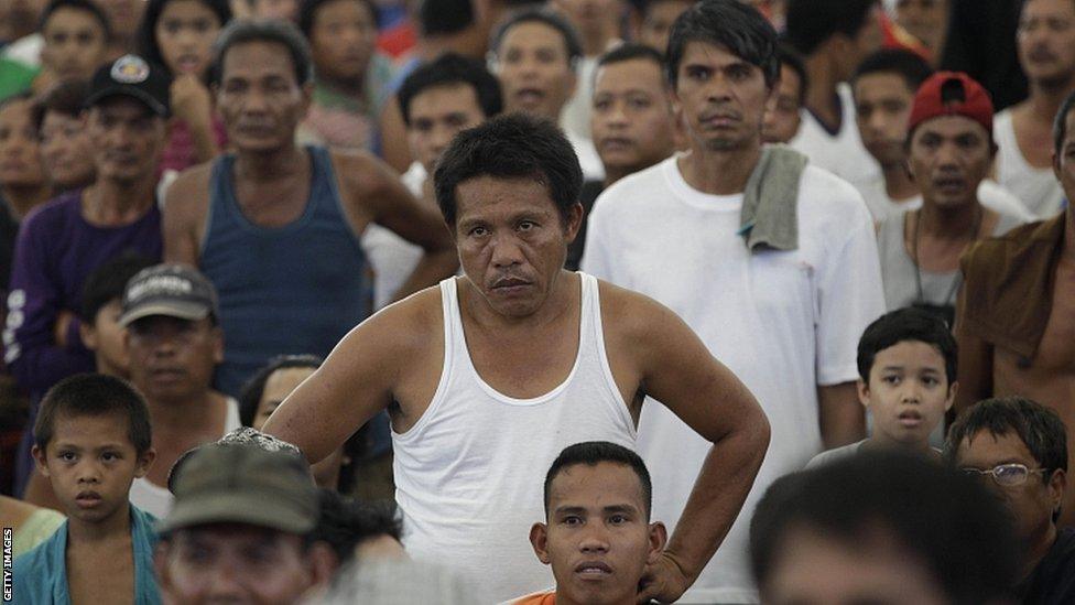 Manny Pacquiao fans in Manila