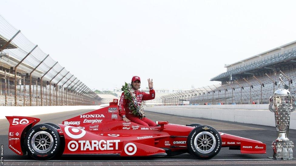 Three-time Indy 500 winner Dario Franchitti