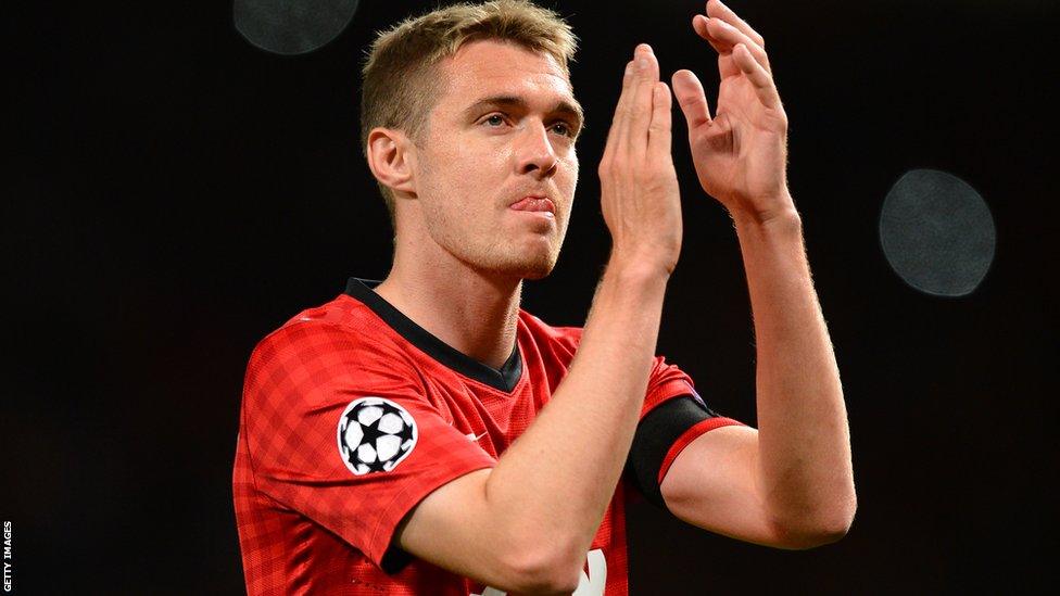 Manchester United and Scotland midfielder Darren Fletcher makes his club return after an 11-month absence