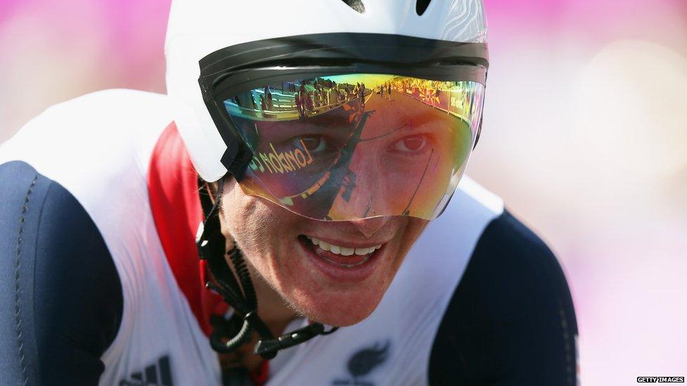 Cyclist Sarah Storey