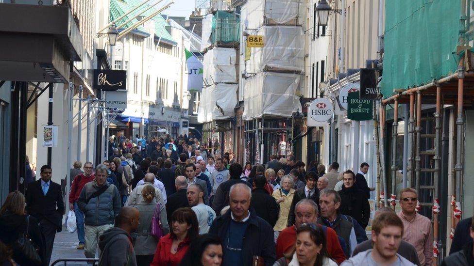 King Street in St Helier