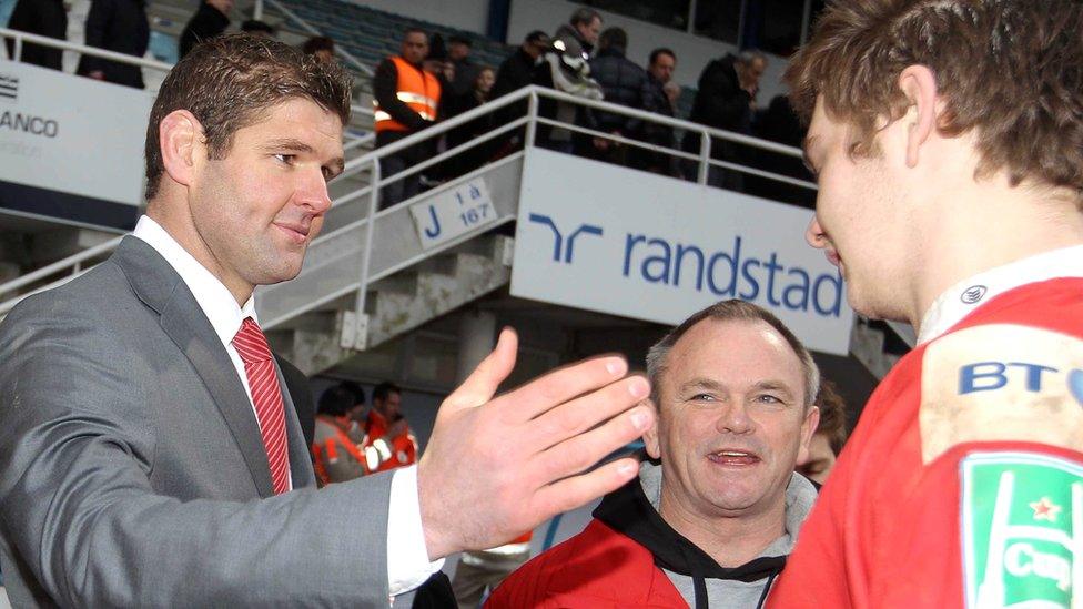 Johann Muller, Mark Anscombe and Iain Henderson