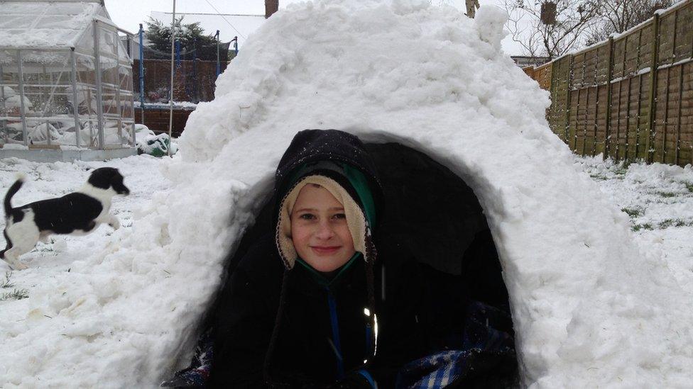 Luke's igloo