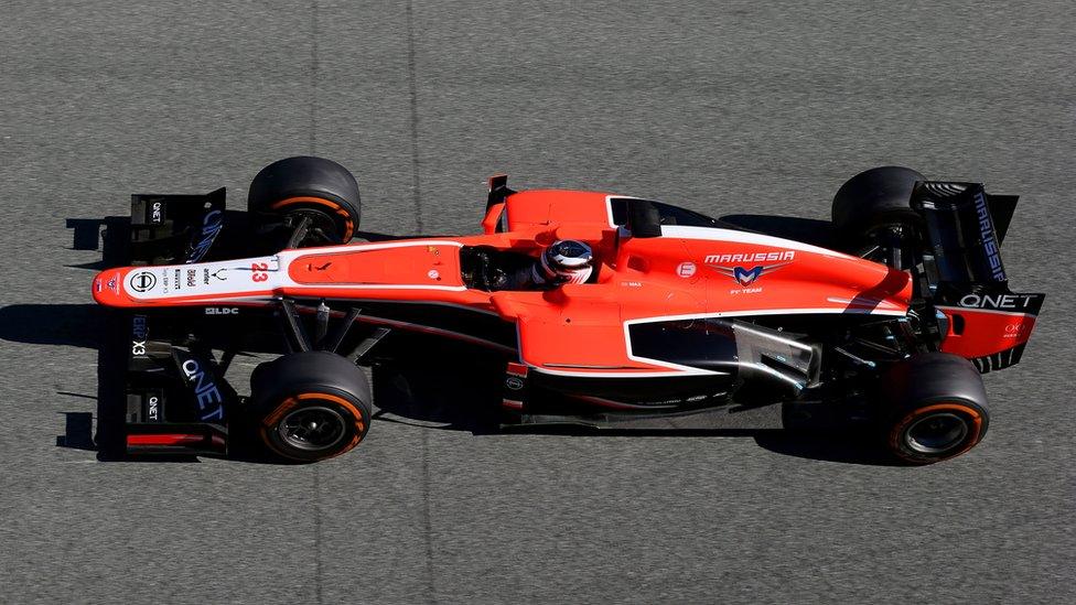 The new Marussia MR02