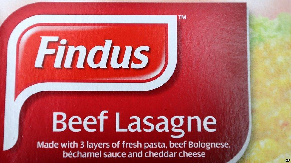 Findus beef lasagne