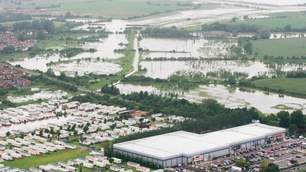 Flooding in Sussex