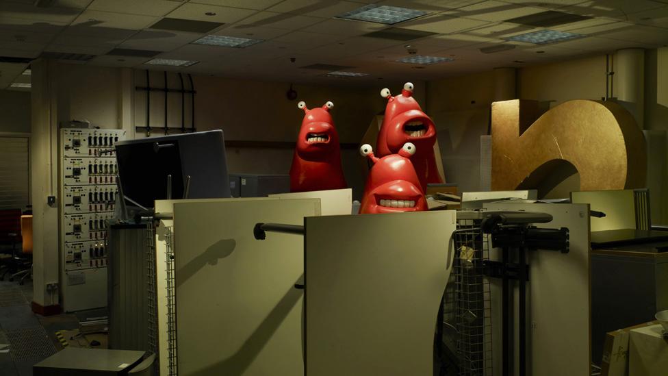 Sixth floor storage area