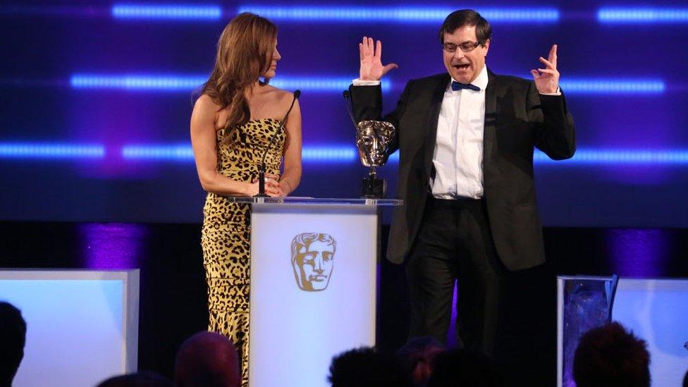 David Braben at Bafta Games Awards