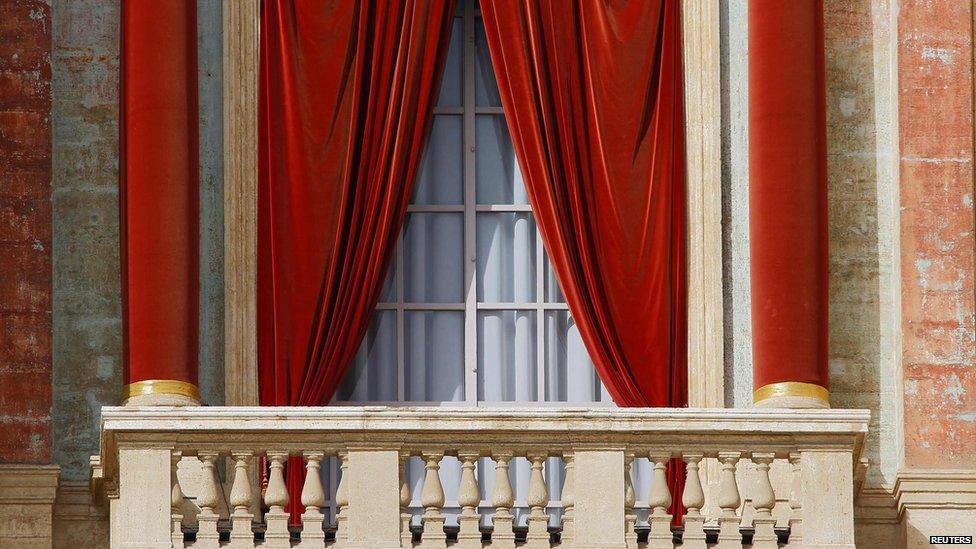 Balcony of St Peter's Basilica