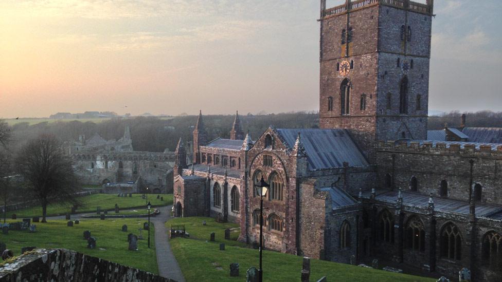 St. David's Cathedral, Pembrokeshire,