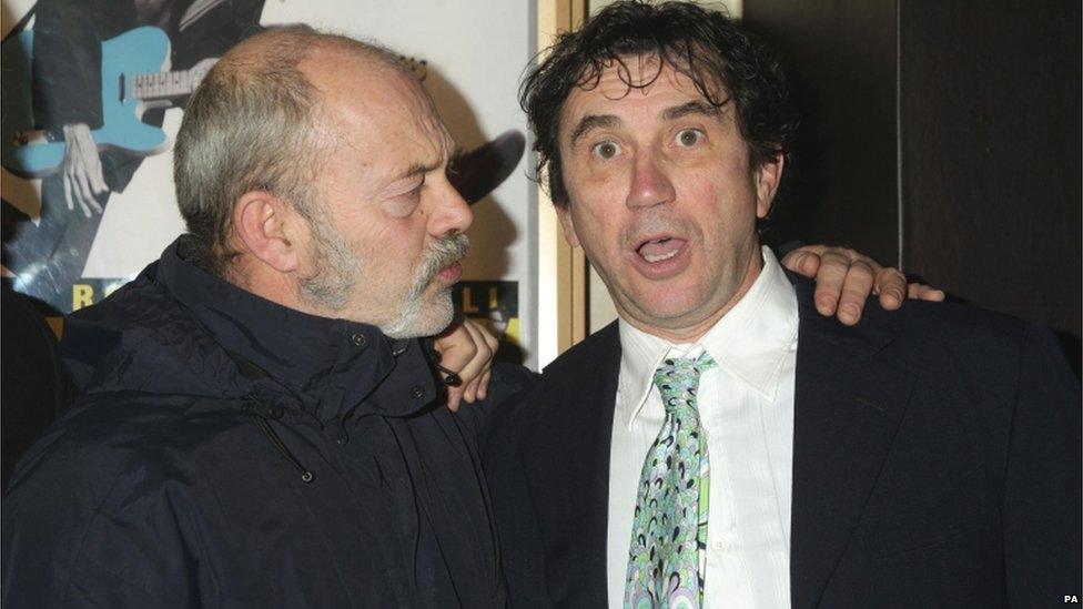 Keith Allen and Phil Daniels