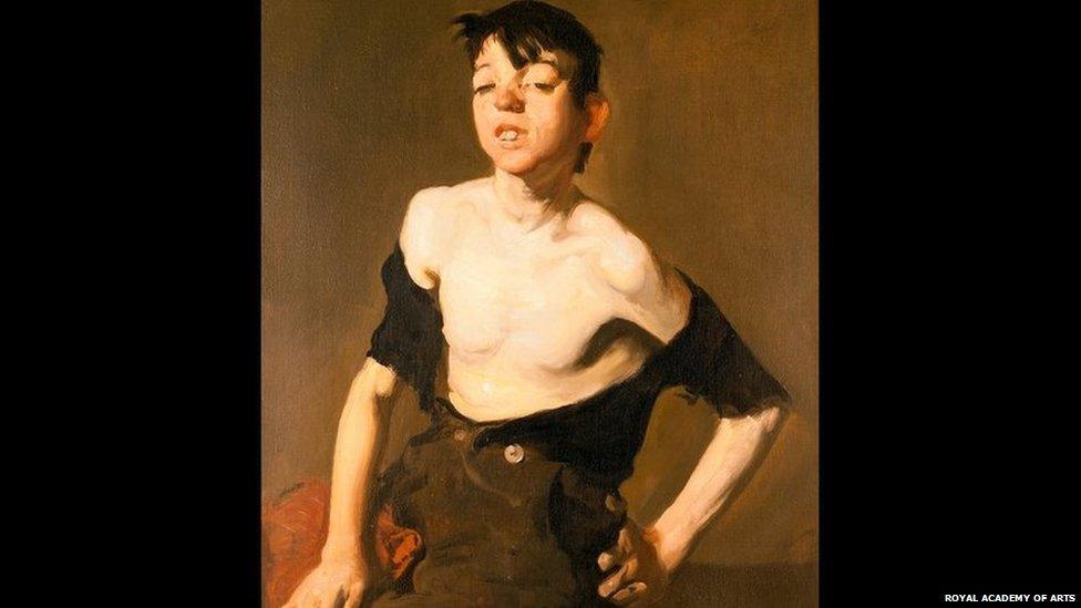 Paddy Flannigan, 1908, by George Bellows