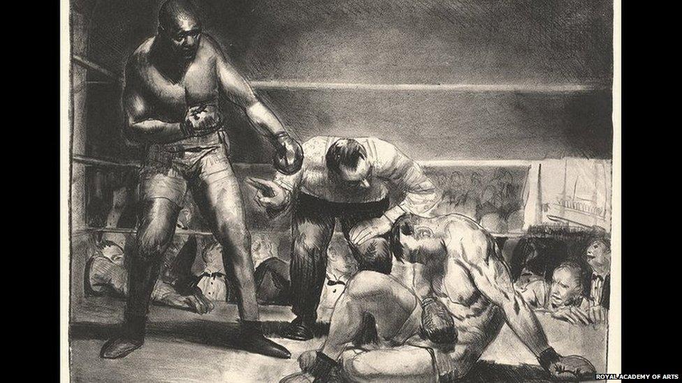 The White Hope, 1921, by George Bellows