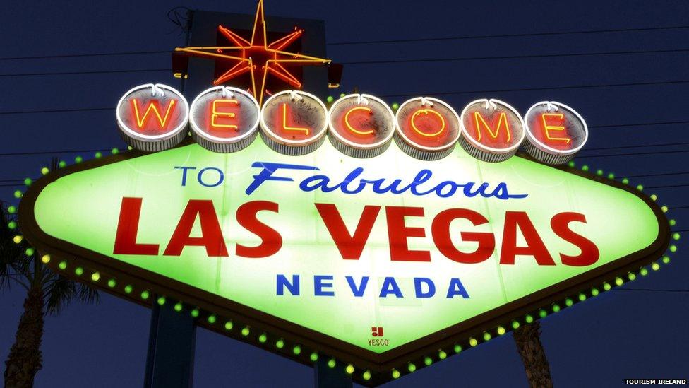 Welcome to Las Vegas sign