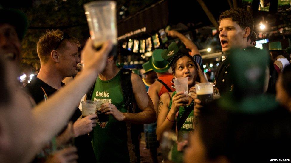 Irish bar in Singapore