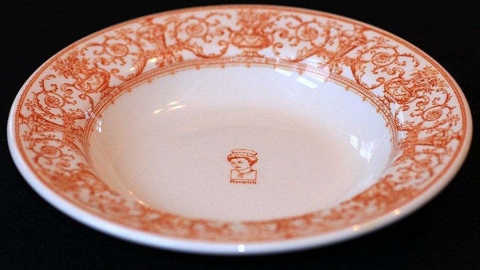 Edith Cavell dinner plate