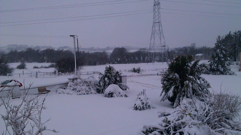 Snow-covered field. Photo: John Boyd