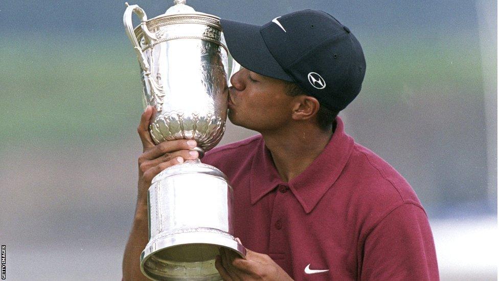 Tiger Woods wins 2000 US Open