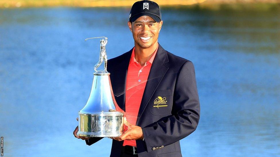 Tiger Woods wins 2012 Arnold Palmer Invitational